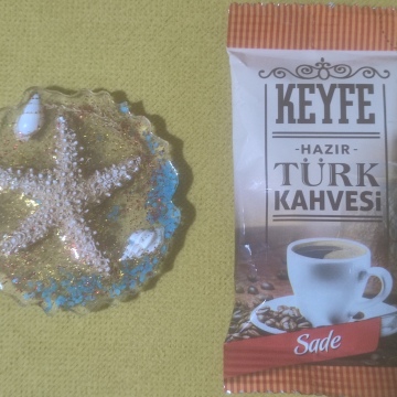 Deniz Yıldızı Mağnet ve Kahve 