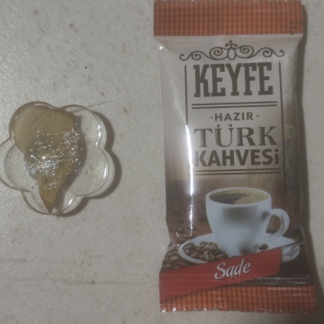 Yapraklı Magnet + Kahve